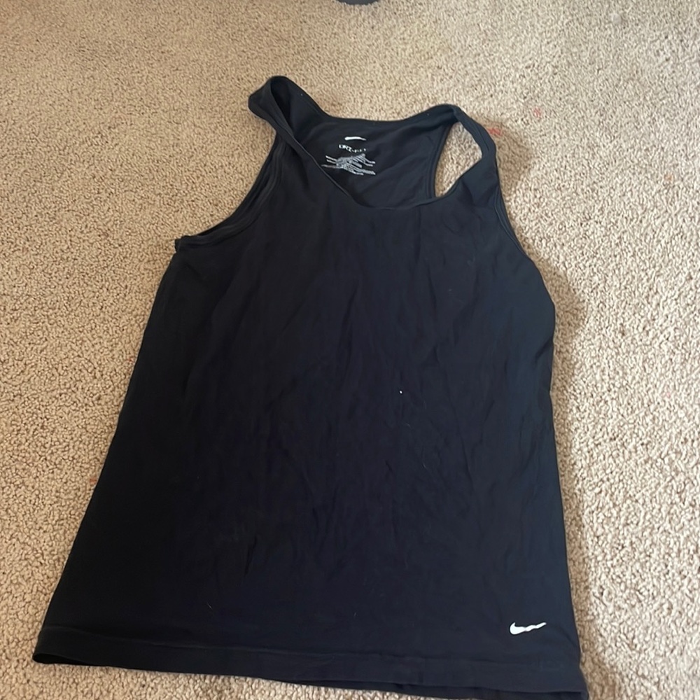 black tank top